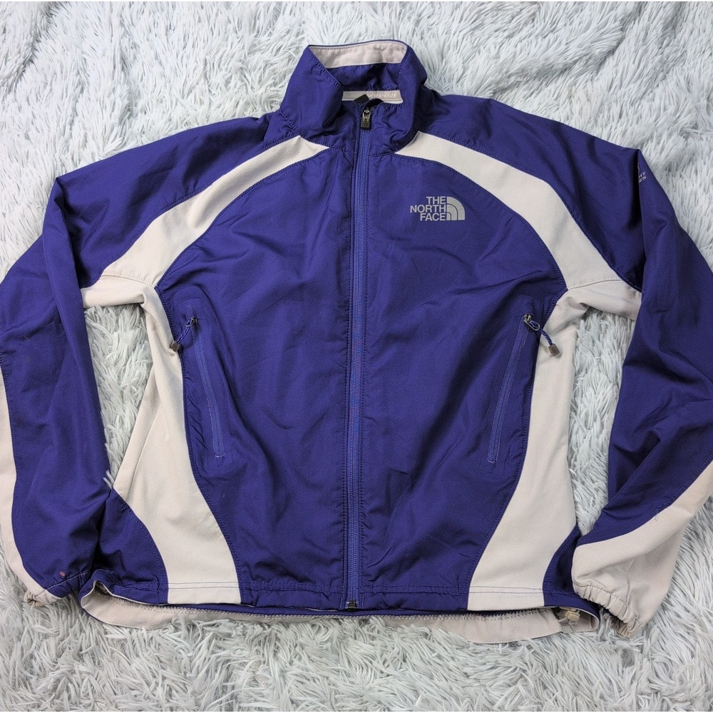 The North Face Jacket Womens S Purple Flight Series Windbreaker Zip Up Pockets